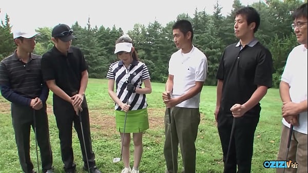 Another Day Of Golfing And Engaging In Intimate Activities For This Attractive Woman And Her Charming Companions thumbnail