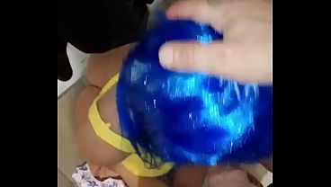 coloquei o pinto na boca da aninha sex toy