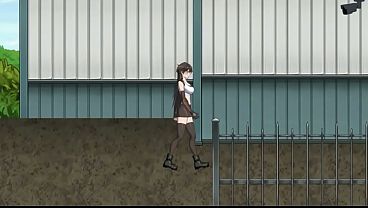 Pretty lady has sex in erotic hentai ryona gameplay 