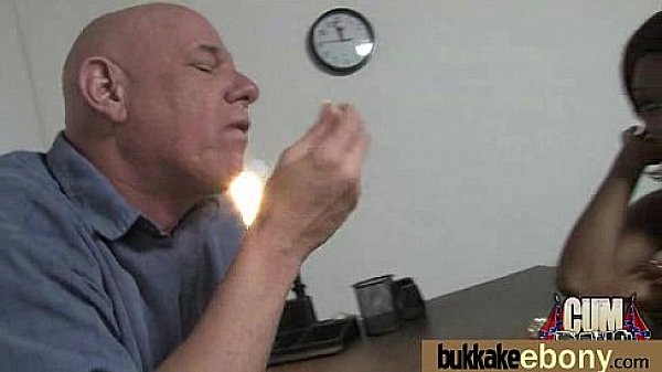 Cum loving teen enjoys huge bukkake 11 