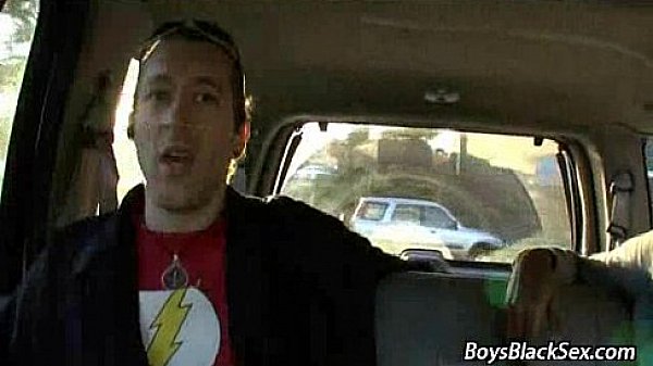 Blacks On Boys - Interracial Hardcore Gay Porn Movie 20 