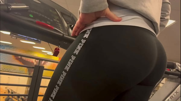 Gym_Day Wearing See_Thru Leggings Showing Off My Bubble Butt