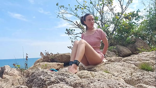 A Girl Came To Rest At The Sea And They Tied Her Up With Handcuffs thumbnail