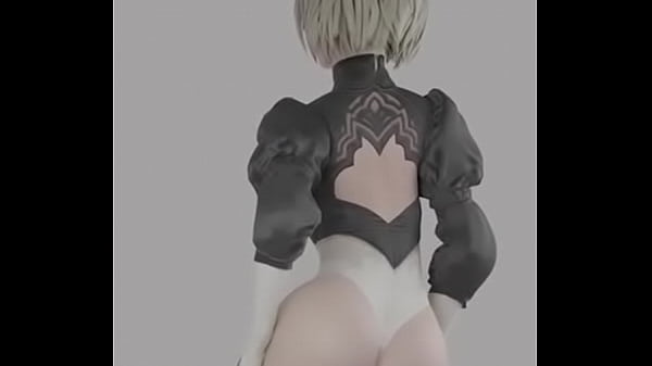 2B Shaking Ass - Nier Automata 3D 