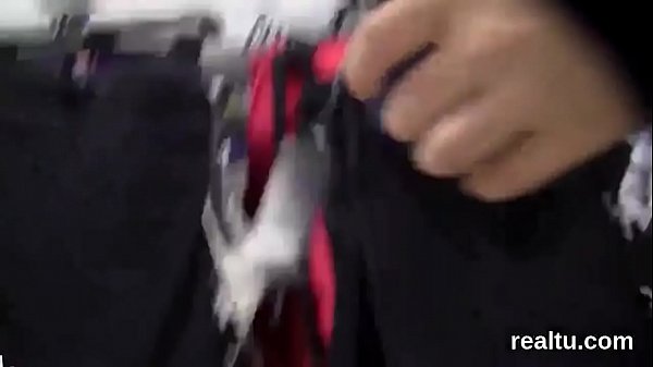 Stunning czech teenie was seduced in the shopping centre and nailed in pov 