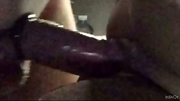 Wife keeps asking for another cock while hubby fucks her fat pussy