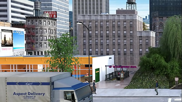 He helped her find a phone and now she's sucking his dick to thank him hentai kink maker 