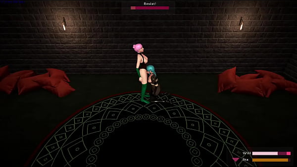 Trans girl is punished by horny elves [Dungeon Coup]