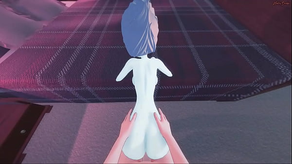 Pearl spits outyour cum POV before getting fucked on_the bed - Steven Universe Hentai.