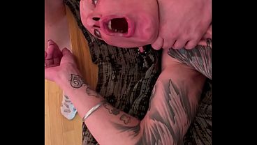 He jerks over my face like i'm his fuckdoll cumrag exploding ropes into my eyes 