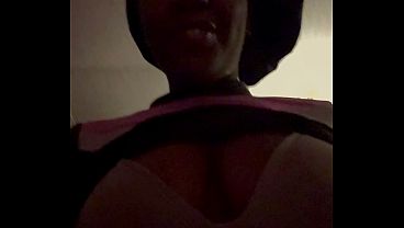 teen FaceTime boyfriend teasing him and smoking