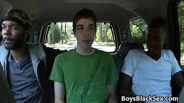Blacks On Boys - Gay Hardcore Interracial Fuck Video 08 