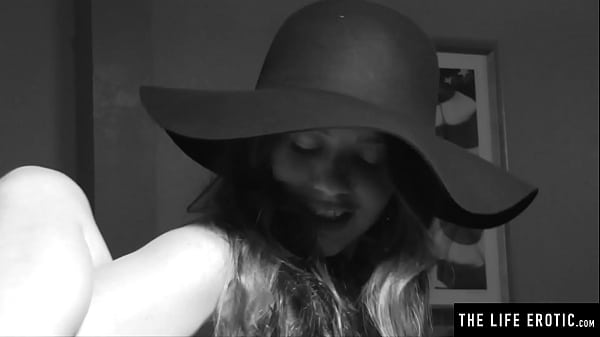 Horny brunette masturbates to a wildorgasm on the pool_table