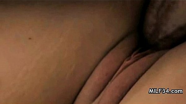 Big breated horny milf's bedroom seduction 