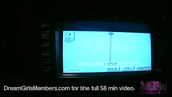 Hot Blonde RidesAround Tampa Naked In My_Car