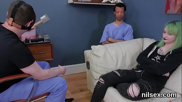 Crazy bitch gets her fuckholes gaped and intensely plowed 