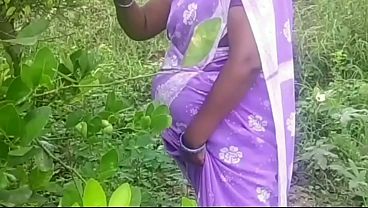 Indian village couple outdoor sex