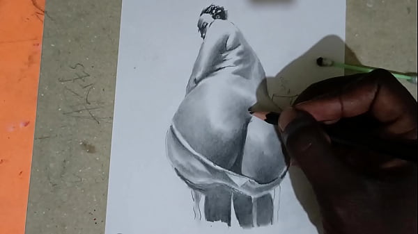 Drawing thick tight ass