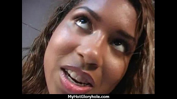 Ebony_teen shows off her blowjob skills at gloryhole 27