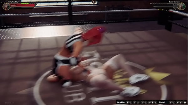 Polly vs bunny nf3d female mma battle