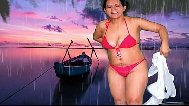 PREVIEW OF HOT SOAKING WET STRIPTEASE WITH AGARABAS AND OLPR