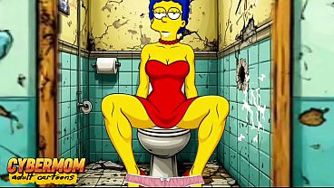 Best Porn Cartoons with Married Housewife Mrs. Simpson by CYBERMOM. Compilation. Sniff Panties, Gloryhole, cheating 