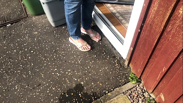 Neighbor Granny Sexy Feet &amp_ Toes