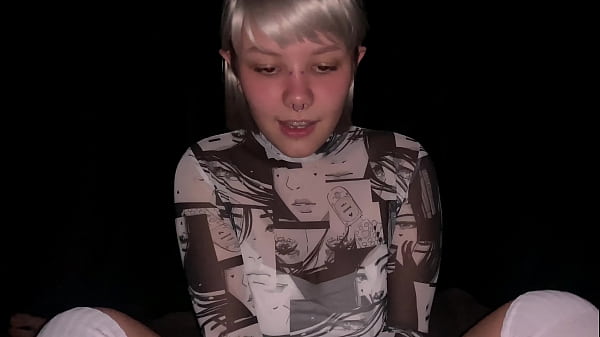 Play MP4 - Cute anime lover sees a dick for the first time