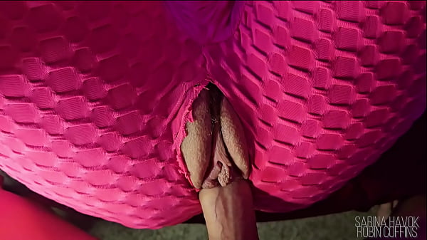 Used Like A Fleshlight In Ripped Leggings thumbnail