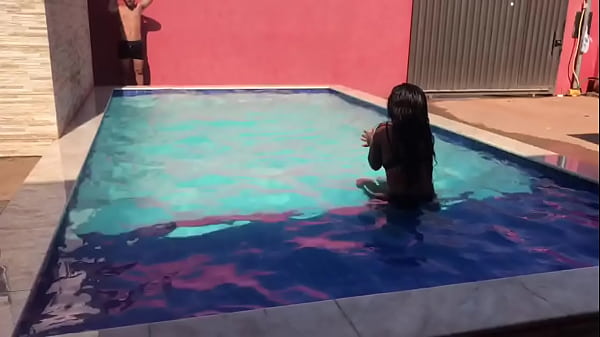 Novinhos e NovinhaBanhando na Piscina Da Casa da PJTX @ Alerquina PJT X @_Renan Martins Pantaneiro