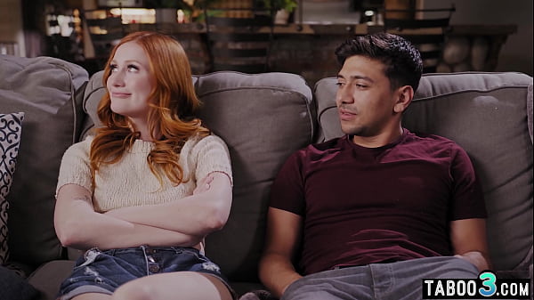 Dude taboo fucking his skinny red teen stepsisters juicy pussy 