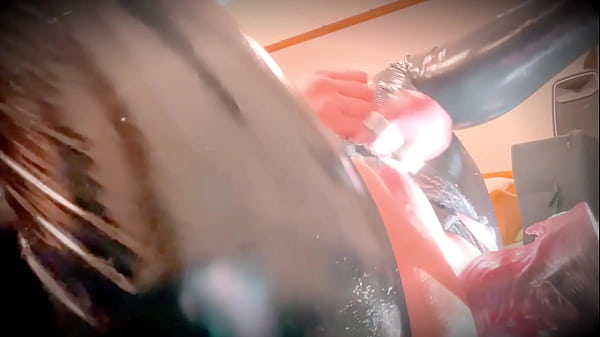 Jett Hoover machine fucks in chastity device cumming midfuck ondildo and ass then fucking herself evenharder_to second orgasm