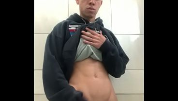 Young guy with a big, hot cock