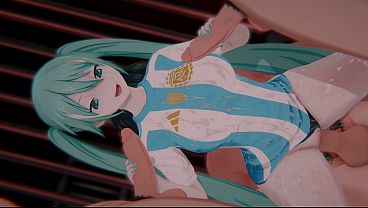 [3d Hentai] - Hatsune Miku (argentina) "world Cup 2026 Final Penalty" (bound Argentina Supporter & Pov Sandwich Dp) (4k/60fps) | (アルゼンチンサポーターわからせ) thumbnail