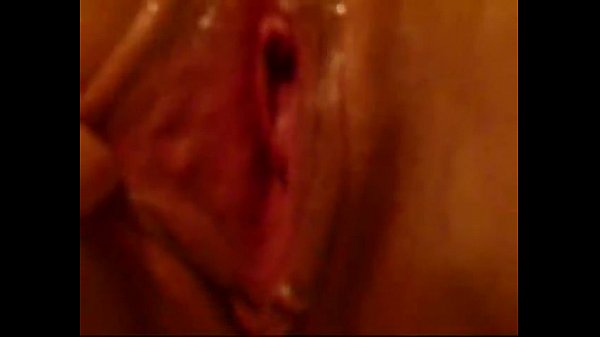 slowly pushing out cum