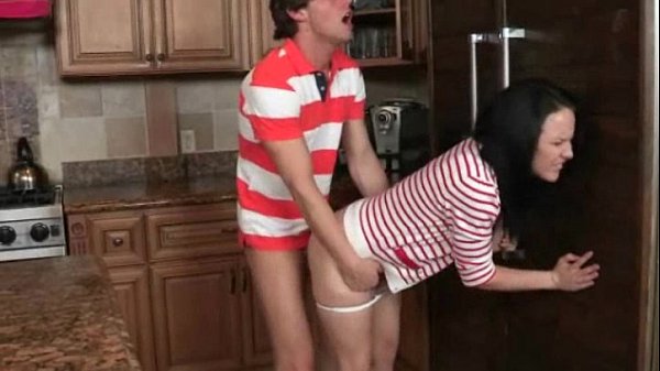 Busty_Milf Kendra Lustbusted_teen couple fucking in the kitchen