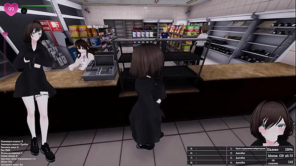 An exhibitionist girl couldn't hold back and squirted in public in a store 