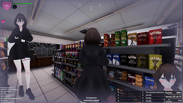 An exhibitionist girl couldn't hold back and squirted in public in a store 