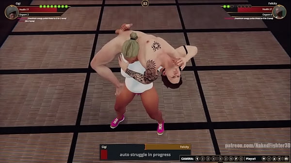 Gigi VS Felicity (Naked Fighter 3D)