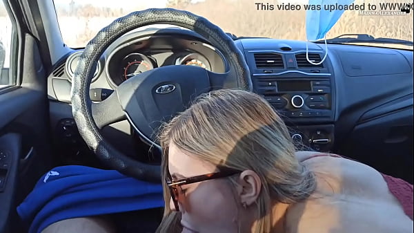 Play MP4 - Cutie Sucks Dick Deep In Neighbor's Car And Gets Cumshot In Mouth