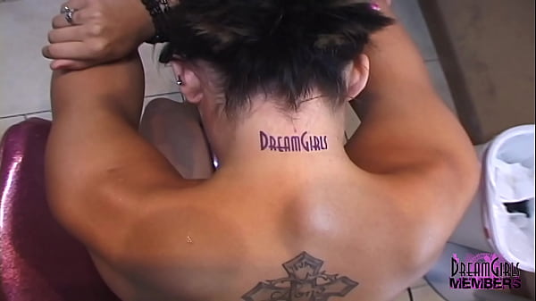Sexy Brunette Has Dreamgirls Branded On Her Neck thumbnail