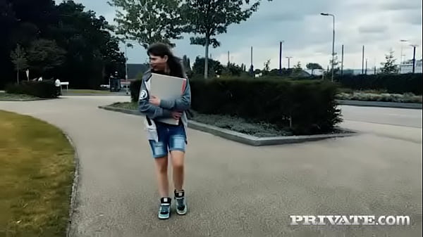 Luna Rival enrolls in our art school andgives anal