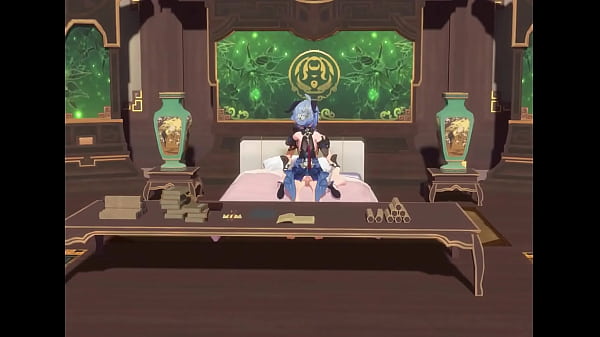 Nonton Genshin Impact &ndash; Ganyu X Aether Sex In Lantern Event | 3d Hentai Animation thumbnail