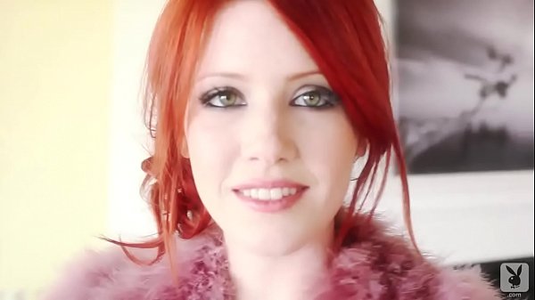 Elle Alexandra strips for Playboy 