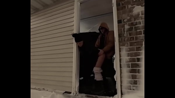 Play MP4 - Neighbors Watching Me Fuck Outside in Winter Storm