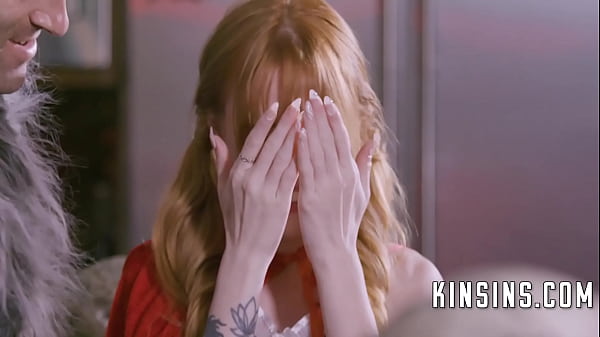 Stepmom's Busy Giving Out Candy While Stepdaughter Fucks Stepdad 