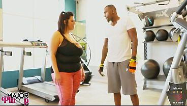 New year's cardio turns into all night bbc session for sofia
