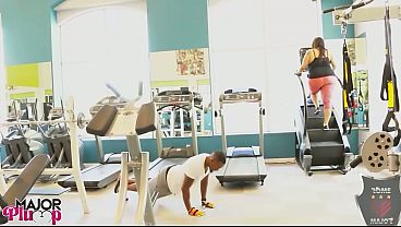 New year's cardio turns into all night bbc session for sofia