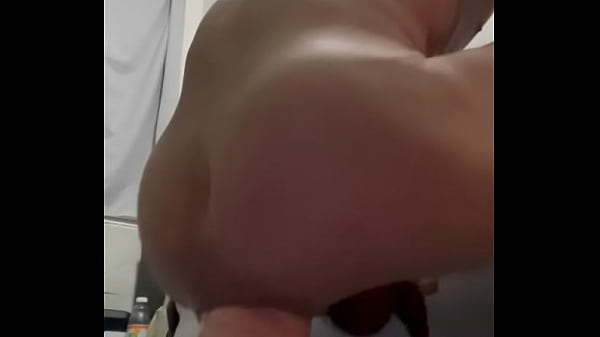 Giant Dildo in my ass