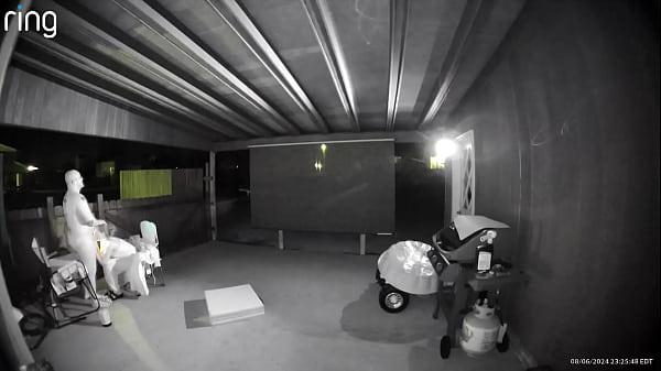 Bending her over with_the gateopen